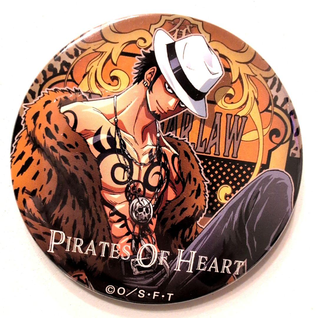 ワンピース 輩 缶バッジ プレミアム トラファルガー ロー セブンイレブン