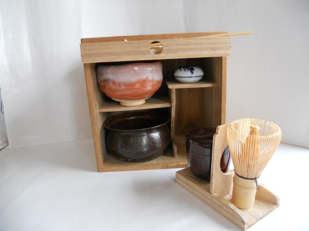 茶道具　短冊箱 付 茶道 お点前 セットです。