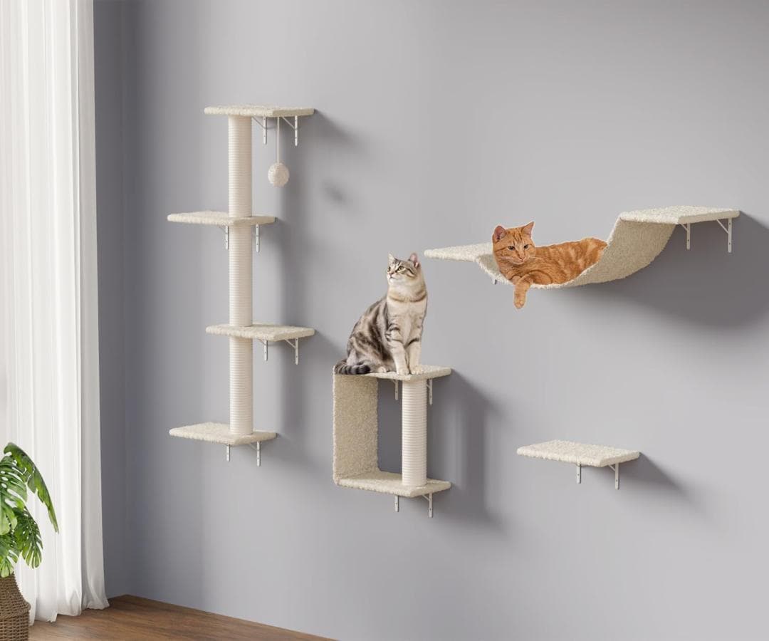 【M2830-93-65】キャットウォーク 4点セット　猫用　キャットステップ