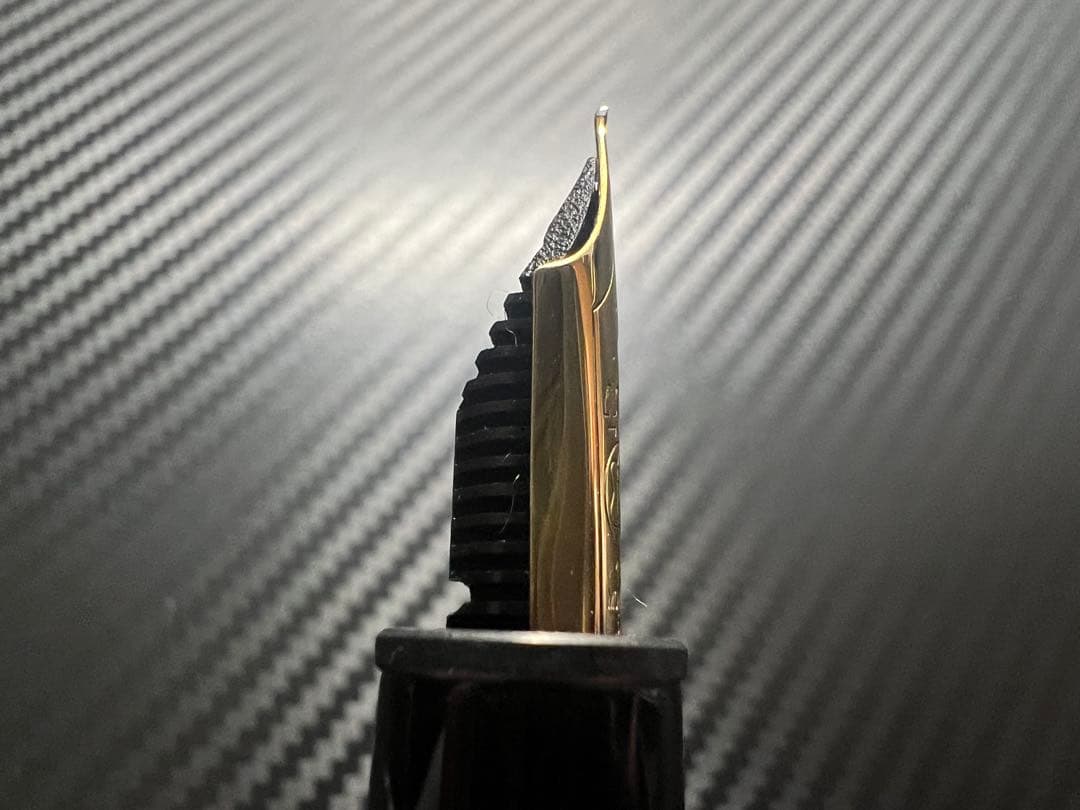 モンブラン マイスターシュテュック 146 14C 全金 万年筆 F 細字