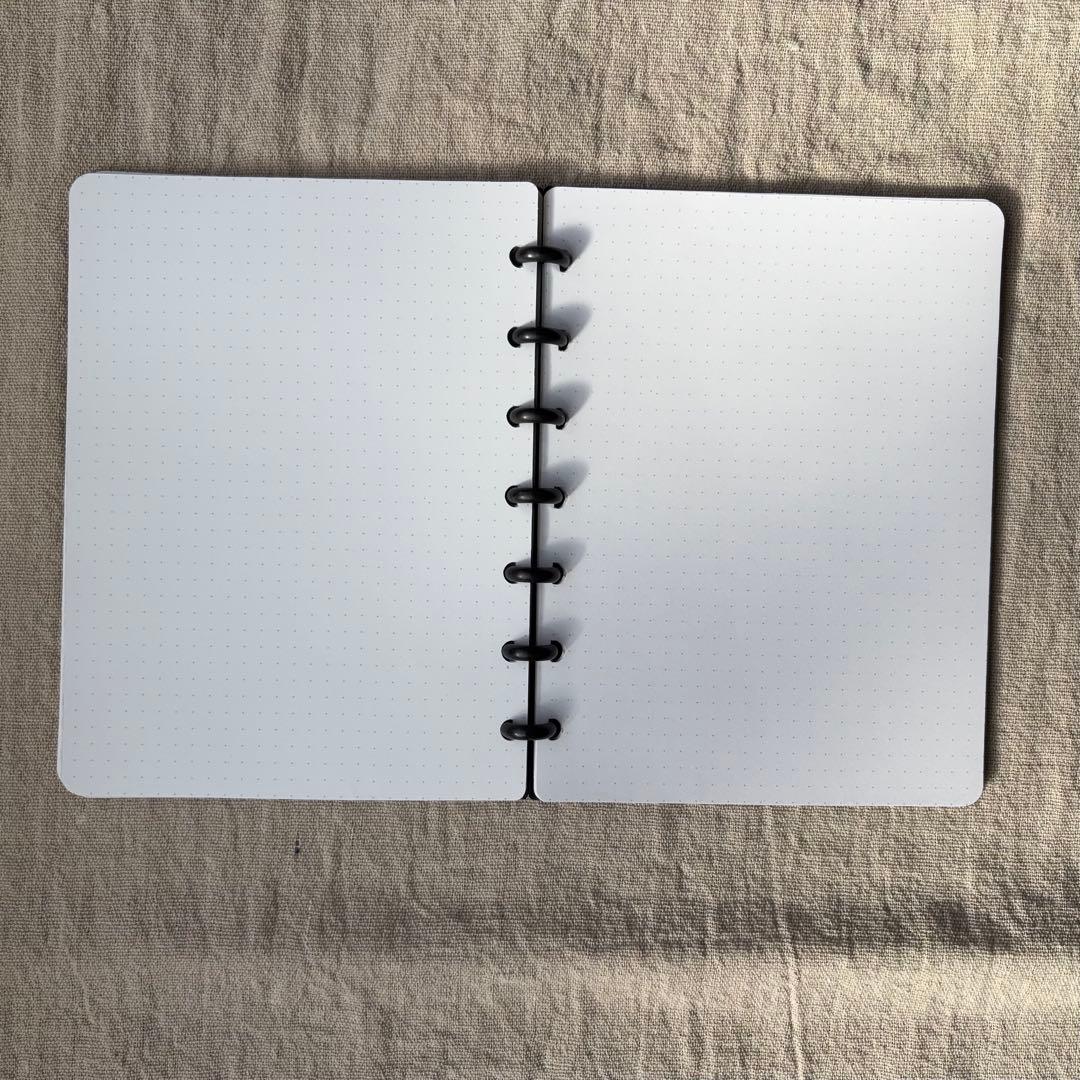 ノート・メモ帳 Grovemade Leather Notebook Medium Black