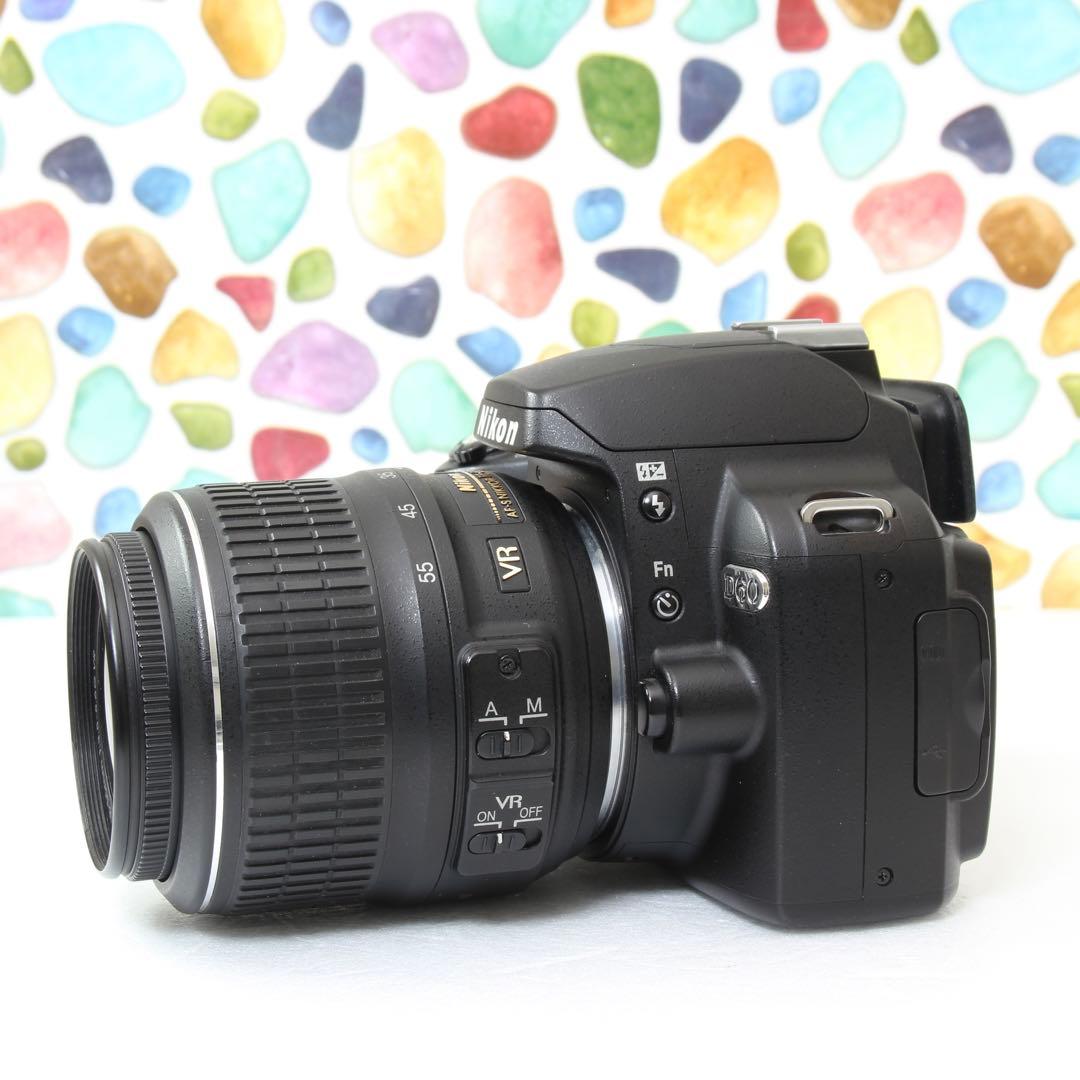 ♥︎◇NIKON D60 ◇おすすめカメラ♪ ◇スマホ転送♪ ◇レンズキット