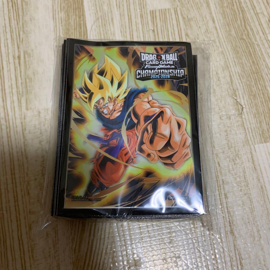 ドラゴンボールフュージョンワールド エリア予選 上位記念品スリーブ