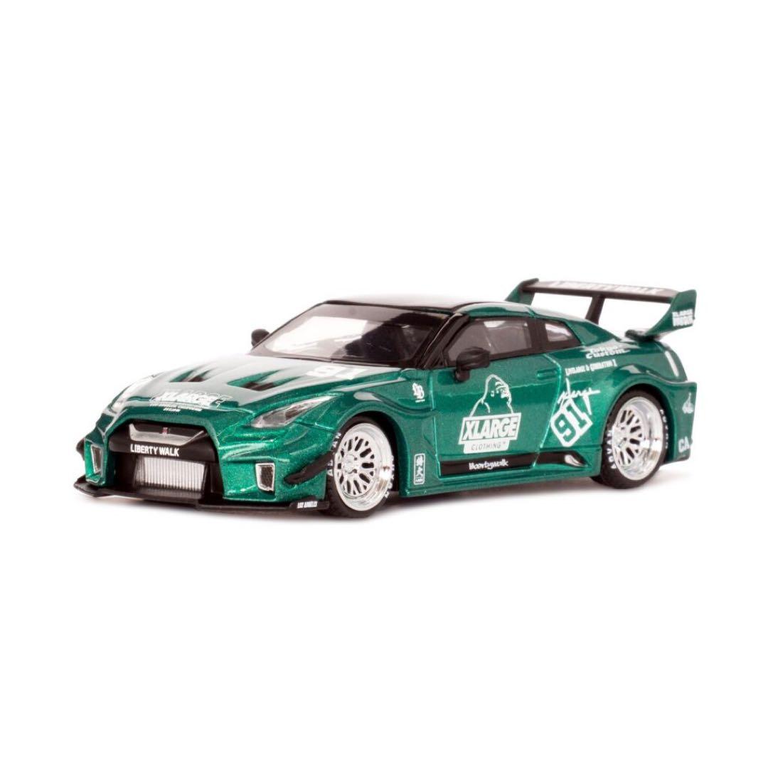 MINIGT LBWK × XLARGE GT NISSAN 35GT 白