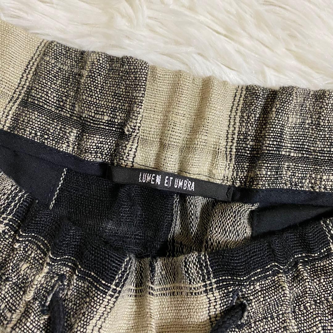 美品　LUMEN ET UMBRA リネン　サルエルパンツ　46 メンズ　リフト