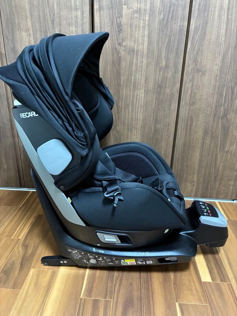 【状態良好】RECARO ブラック チャイルドシート
