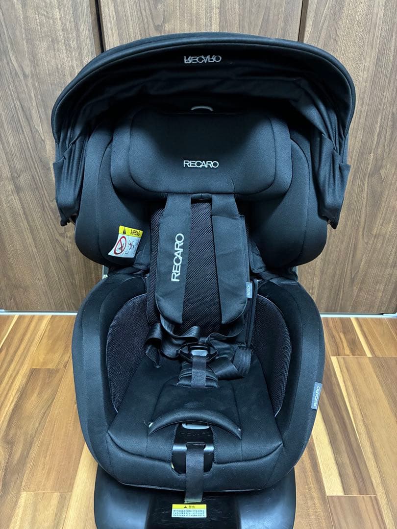 【状態良好】RECARO ブラック チャイルドシート