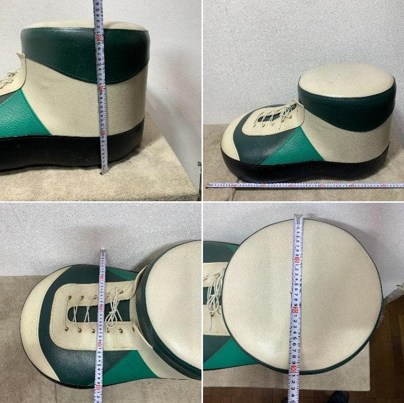 希少　ブーツ　椅子　クッション　スニーカー　靴　店舗　什器　XZ4175