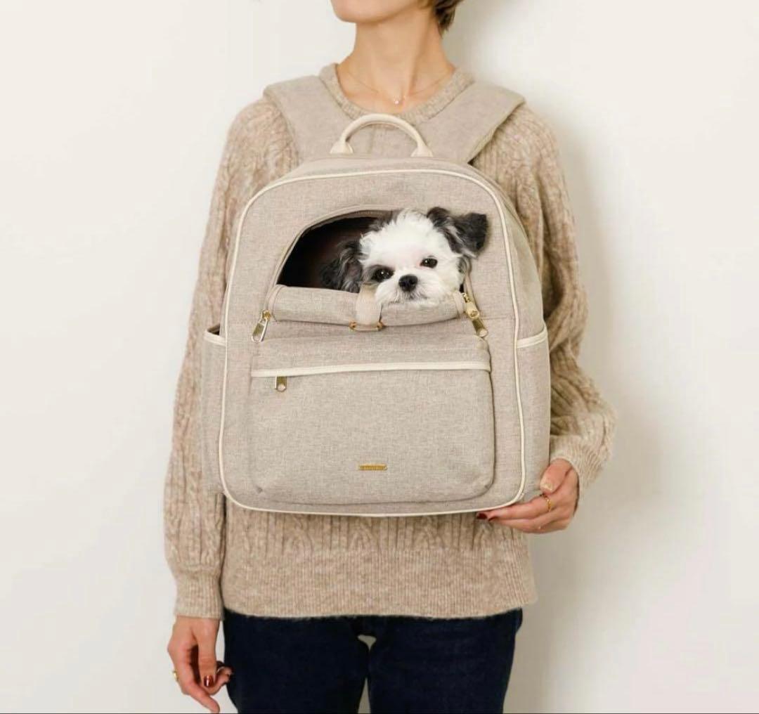 monchéri モンシェリ　パイピングリュックキャリー