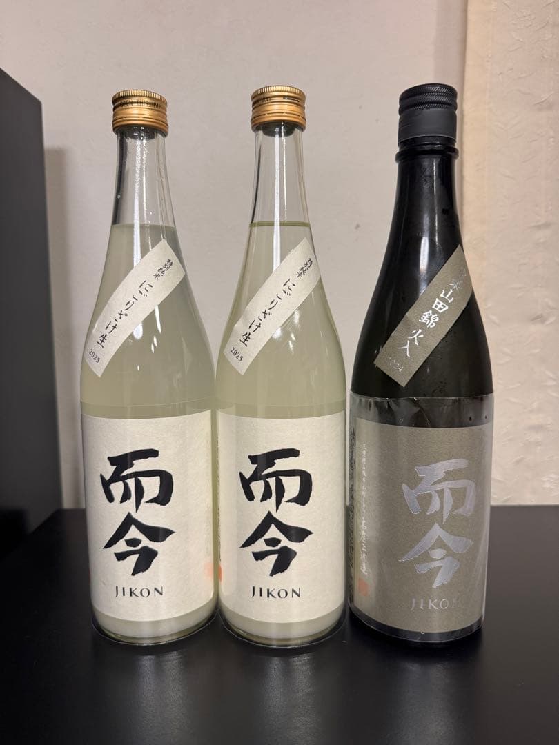 而今　にごりざけ生　2本　東条山田錦 1本