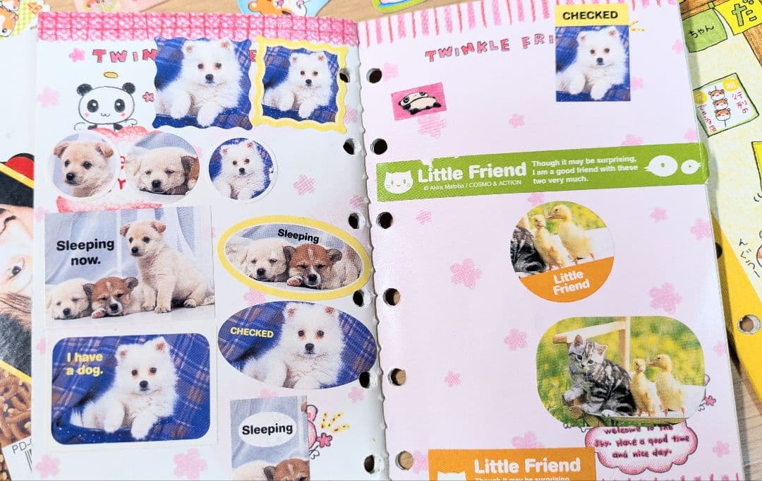 シールブック シール帳 平成レトロ ハムスター セット売り