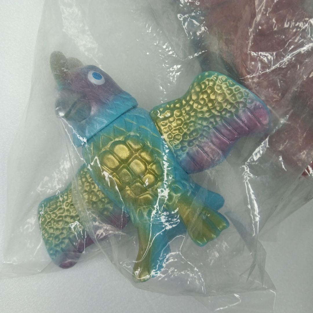【未開封】ゴメス(茶色成型/青/金)＆リトラ (水色成型/紫/金) ウルトラQ