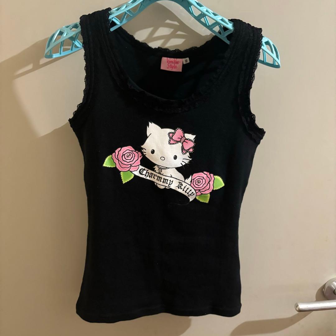 vivitix サンリオ　チャーミーキティ タンクトップ　レア　美品