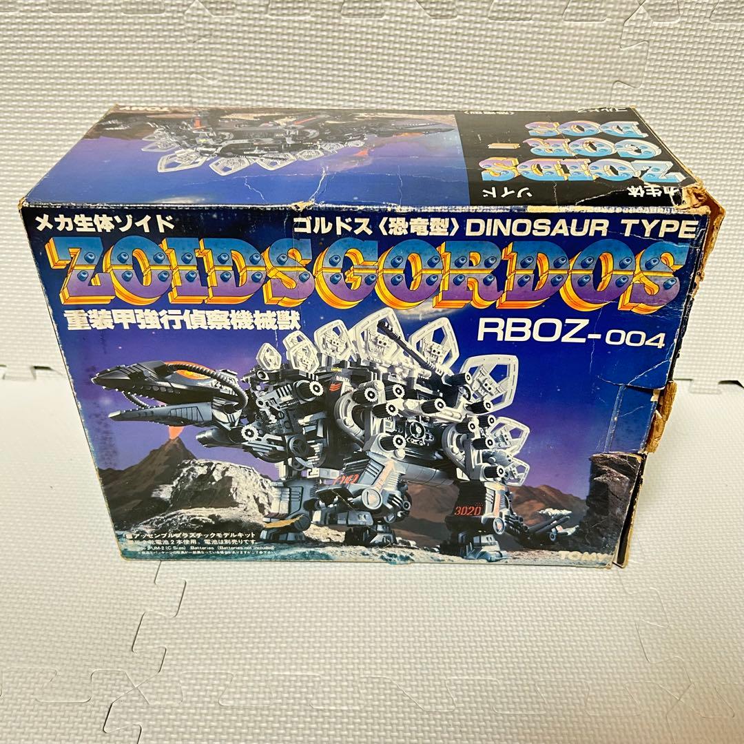 完品 旧ゾイド ゴルドス 外箱付属 メカ生体版 昭和版 動作確認済 ZOIDS