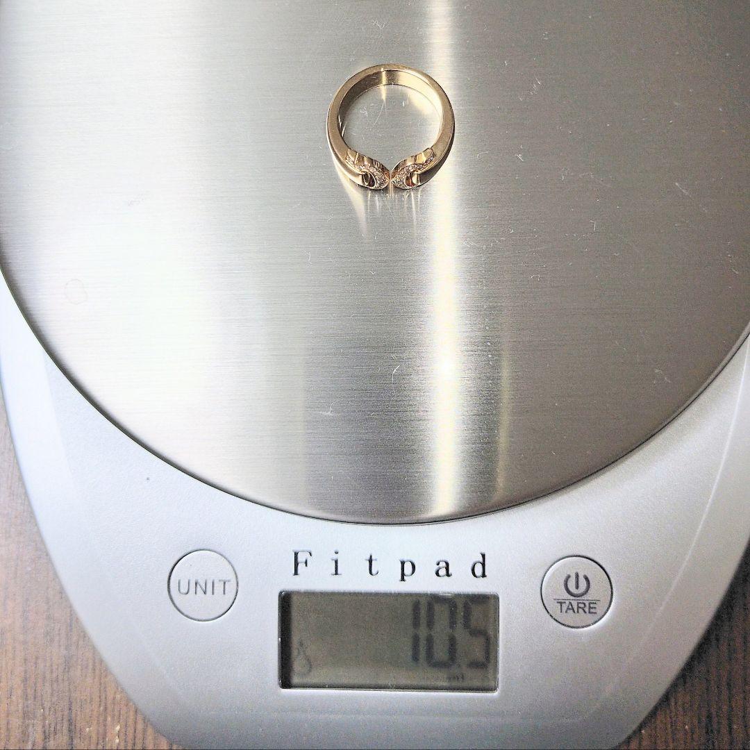 カルティエ 2Cブークルセ　K18ピンクゴールド　ダイヤモンド　箱•証明書等付