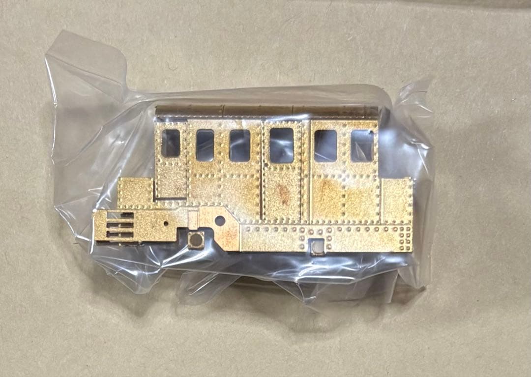 ワールド工芸 HOゲージ模型 未使用　明神電車　明延　赤金号