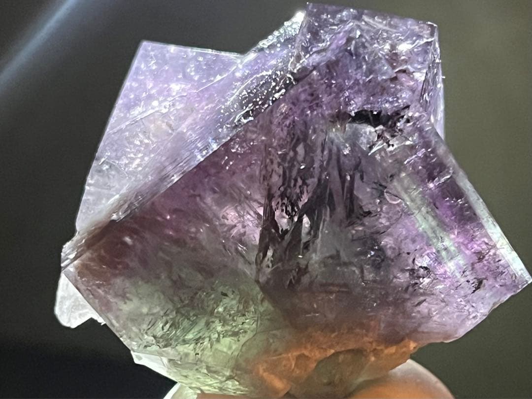 【標本no.01】フローライト Purple Rain Pocket UK