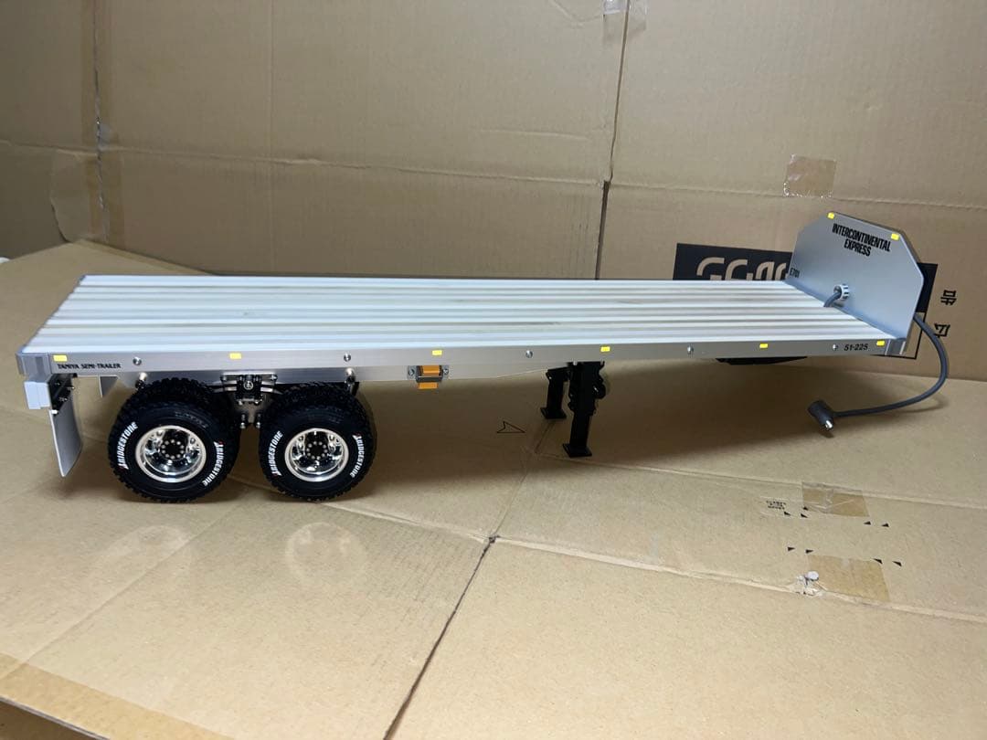 タミヤ セミトレーラー フラットベッド 新品 テスト済み