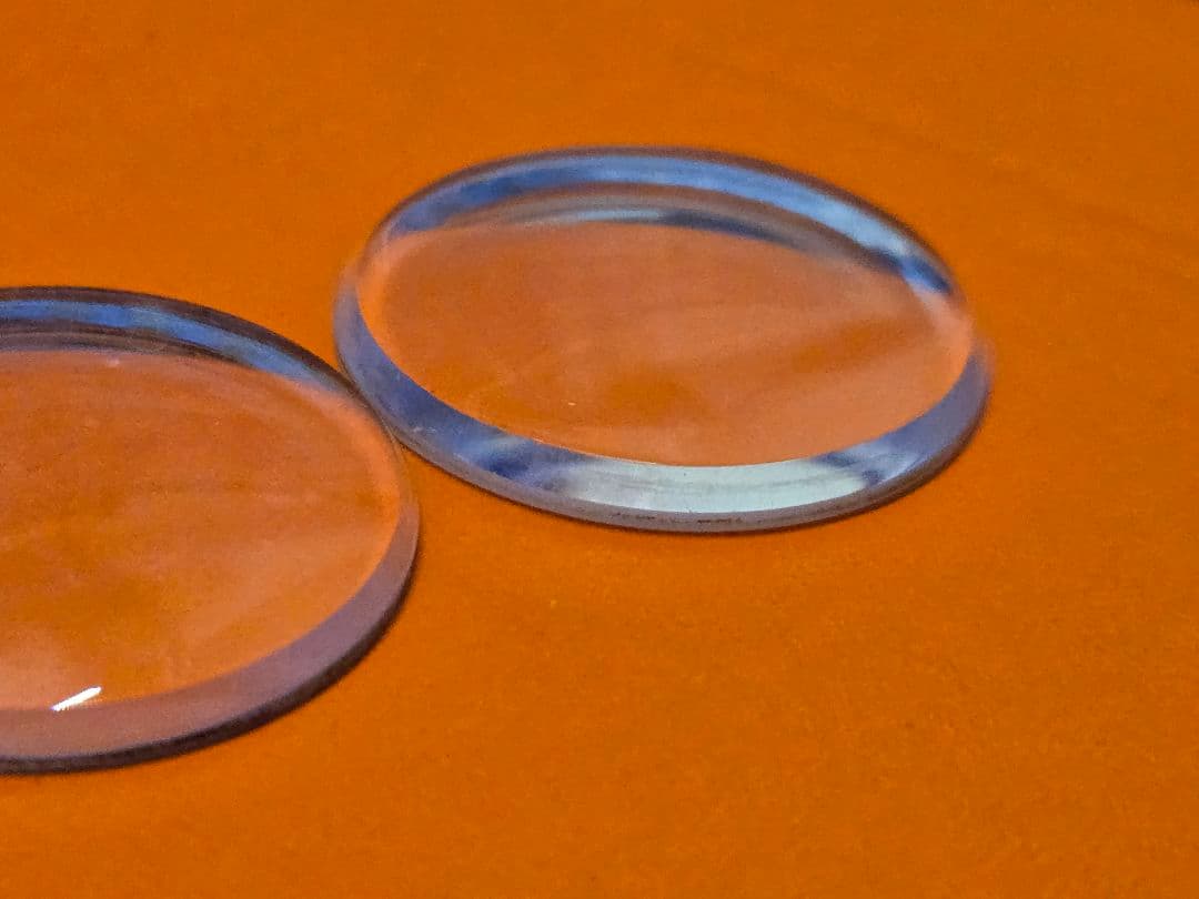 セカンドダイバー用風防2枚　セイコー　植村ダイバー　6105