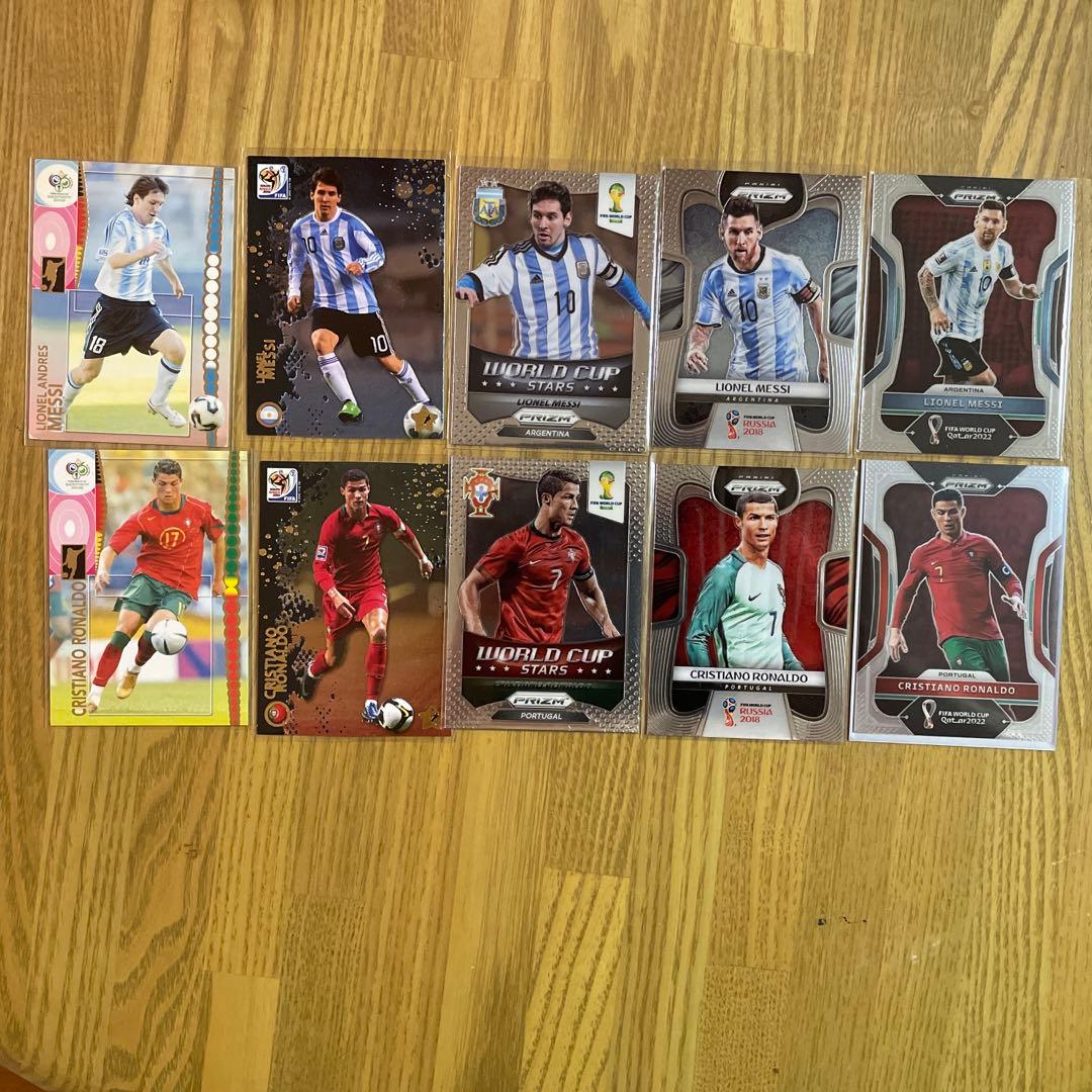 メッシvsクリロナSET panini 2006 他