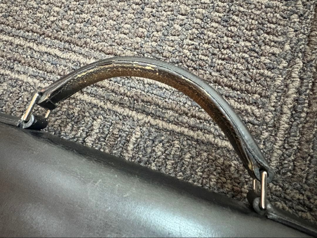 上*司様 エルメス　レザー ビジネスバッグ