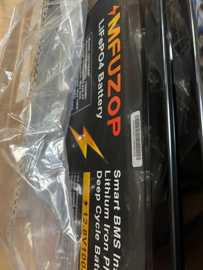 0811 リン酸鉄リチウムイオンバッテリー 12v 100ah 1280Wh 3