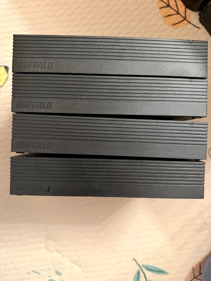 BUFFALO HD-ADRU3 外部ストレージ 4個セット
