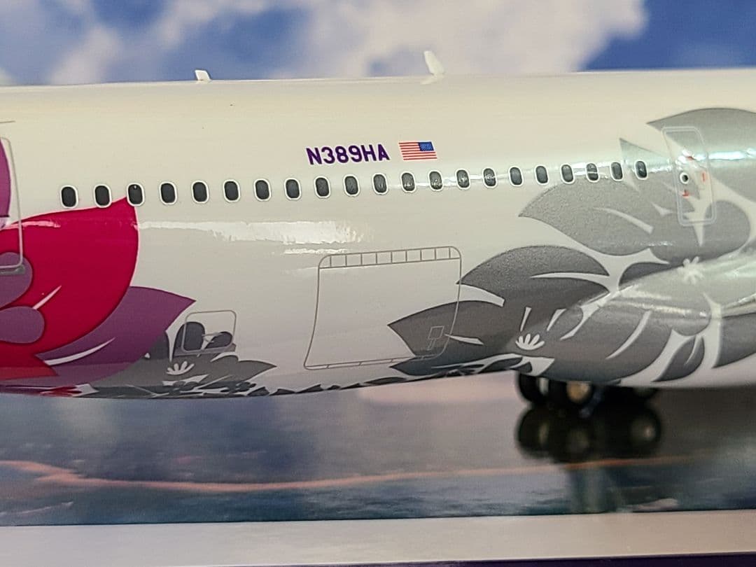 herpa 1/200 A330-200 ハワイアン航空 N389HA