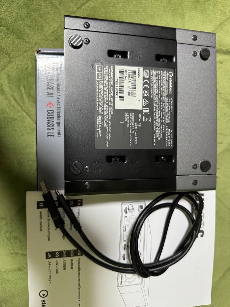 【箱無し】Steinberg UR22C オーディオインターフェイス
