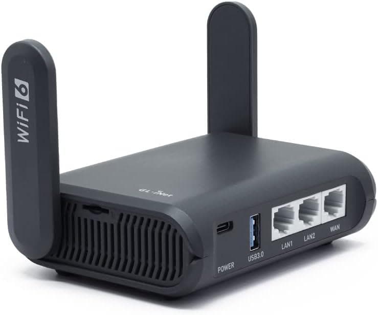 GL.iNet GL-AXT1800 トラベルルーター WiFi6 無線LAN