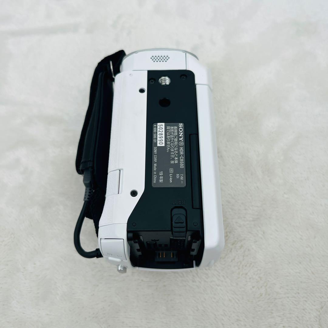 SONY HDR-CX680 ビデオカメラ 本体（バッグ、予備バッテリ）