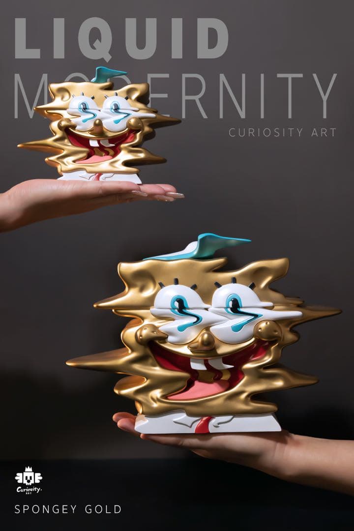 リキッド・モダニティー　第三弾　スポンジー　金　ポップカルチャー　20.5cm