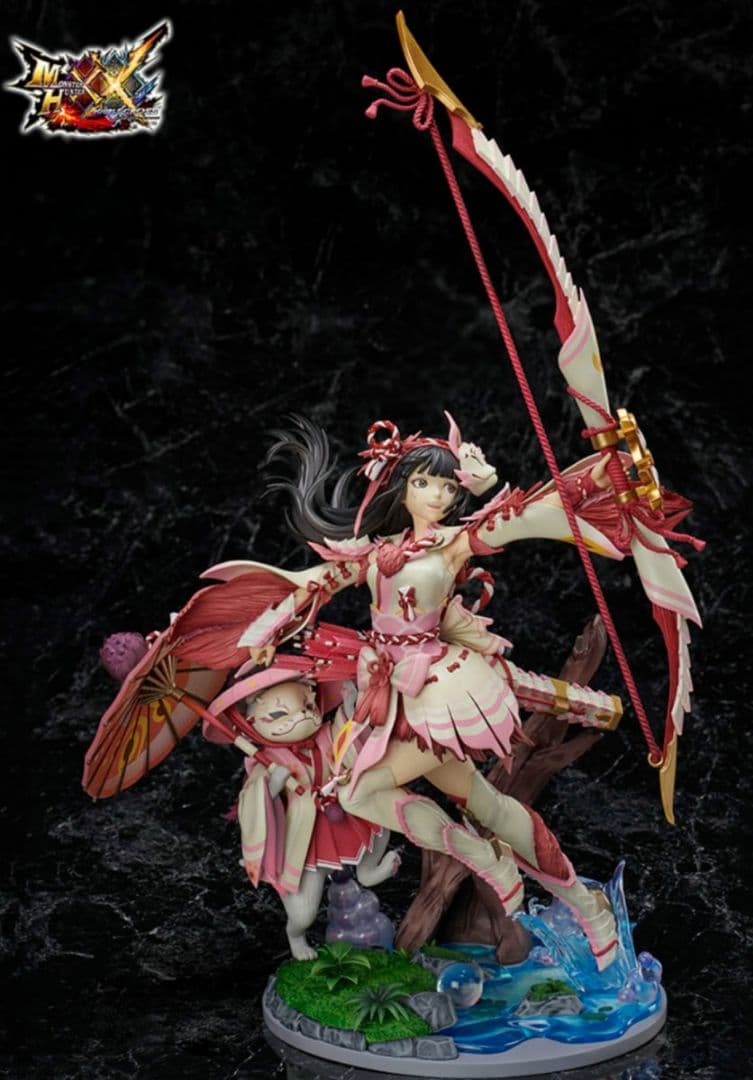 モンハン ミツネシリーズ 女性ガンナー フィギュア F:NEX