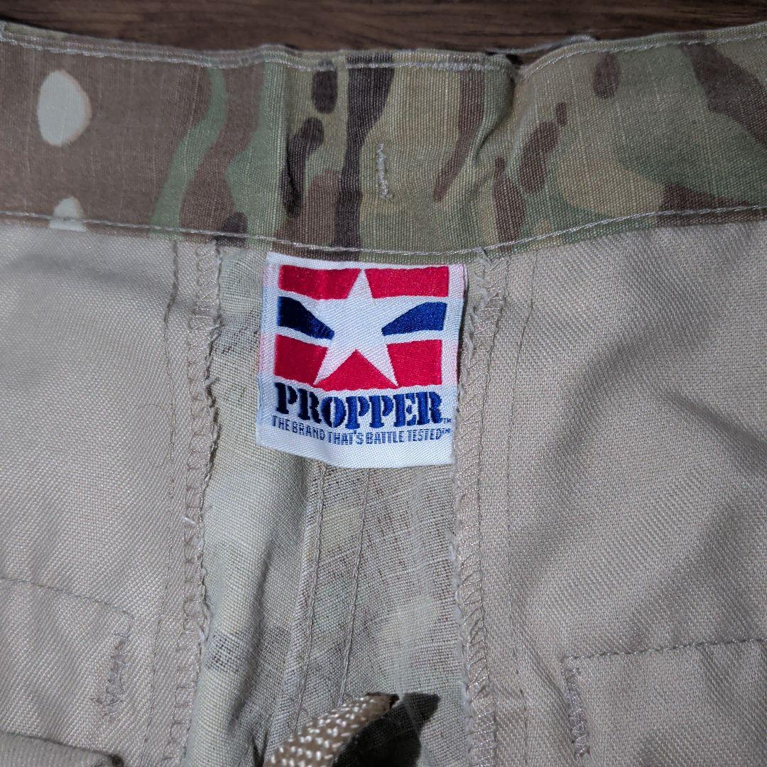 米軍放出品 PROPPER製　ドミニカ共和国製　マルチカム　bdu上下セット