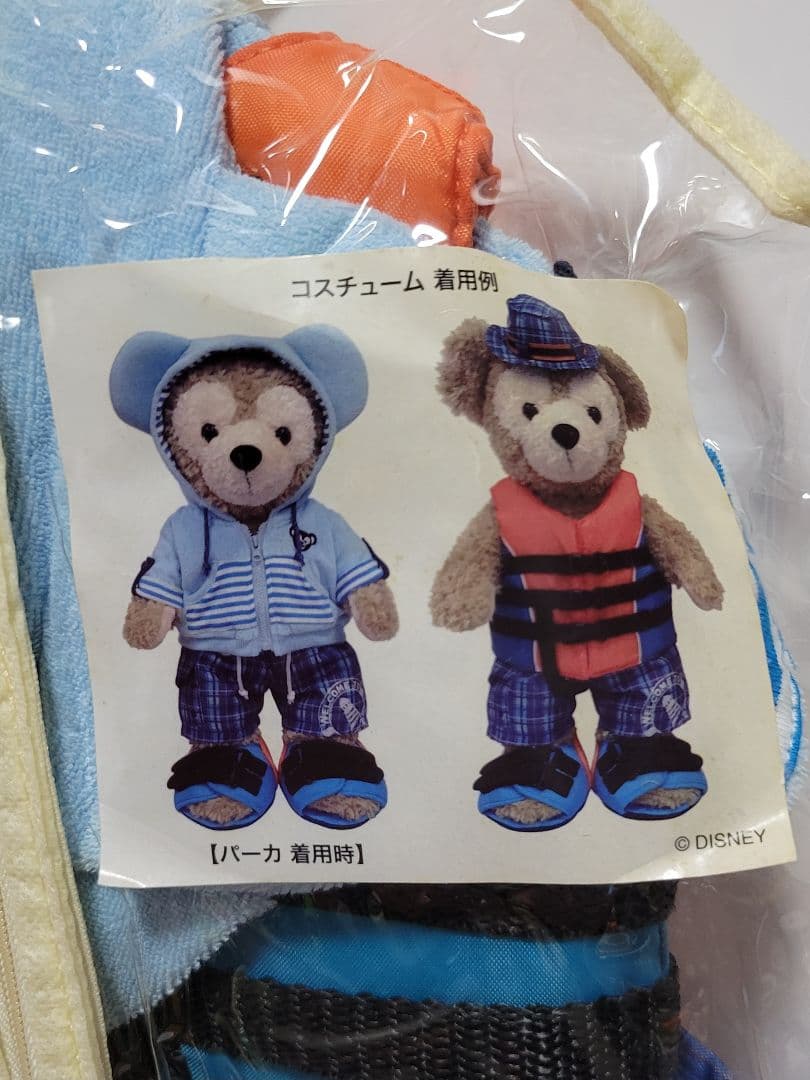 TDS キャナリークロージング ダッフィー シェリーメイ ウェア 2点セット