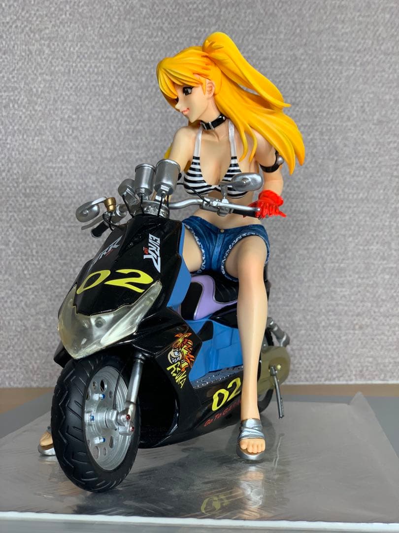 ガレージキット 完成品 エヴァンゲリオン アスカ バイク