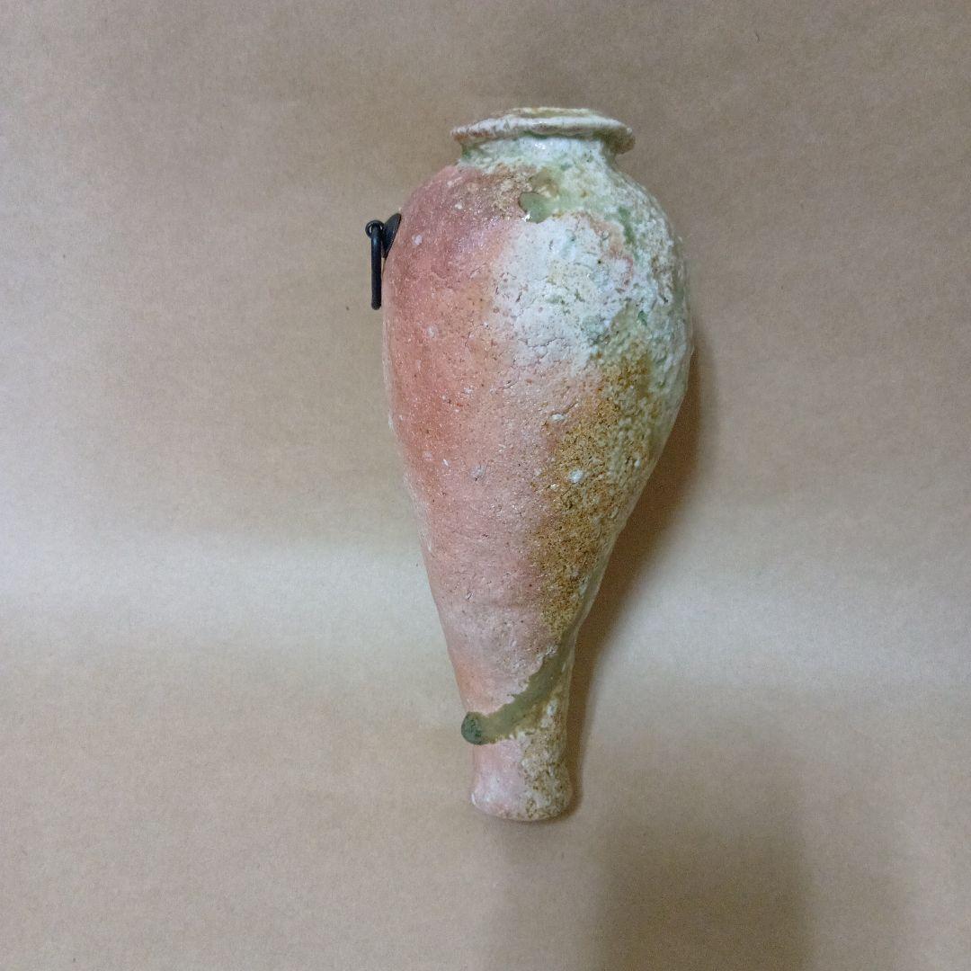 茶道具　信楽焼掛花入