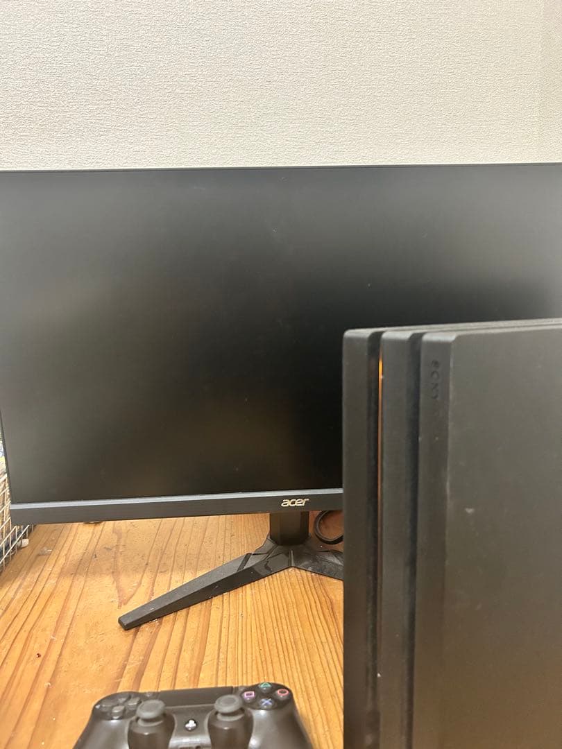 Acer 23.8インチモニターとPS4 Proセット