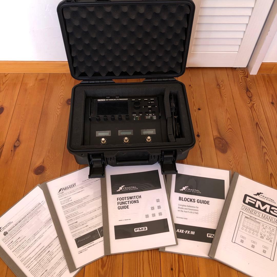 fractal audio systems fm3 ケース 説明書　付き