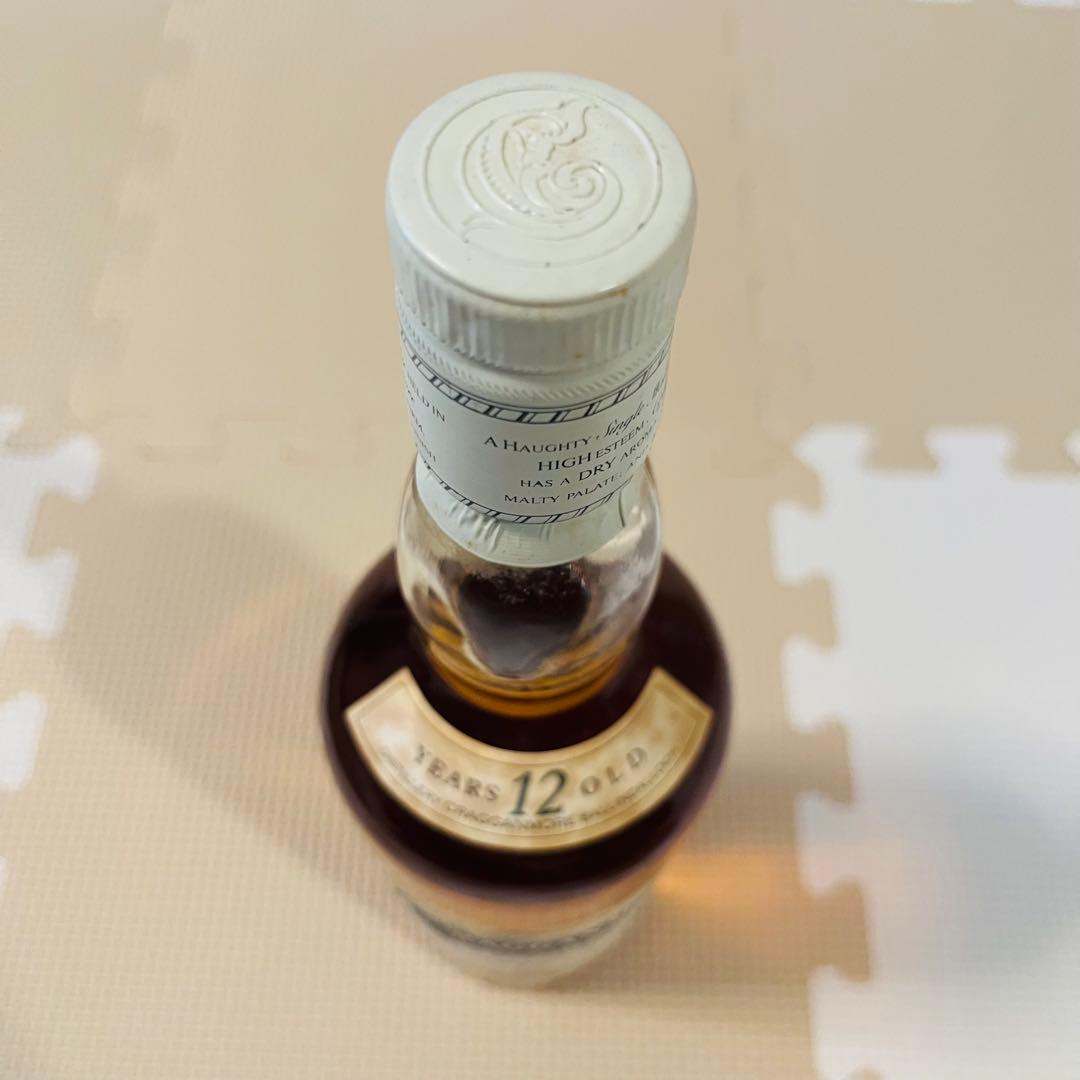 【古酒】 クラガンモア ハイランド シングルモルト 12年 750ml