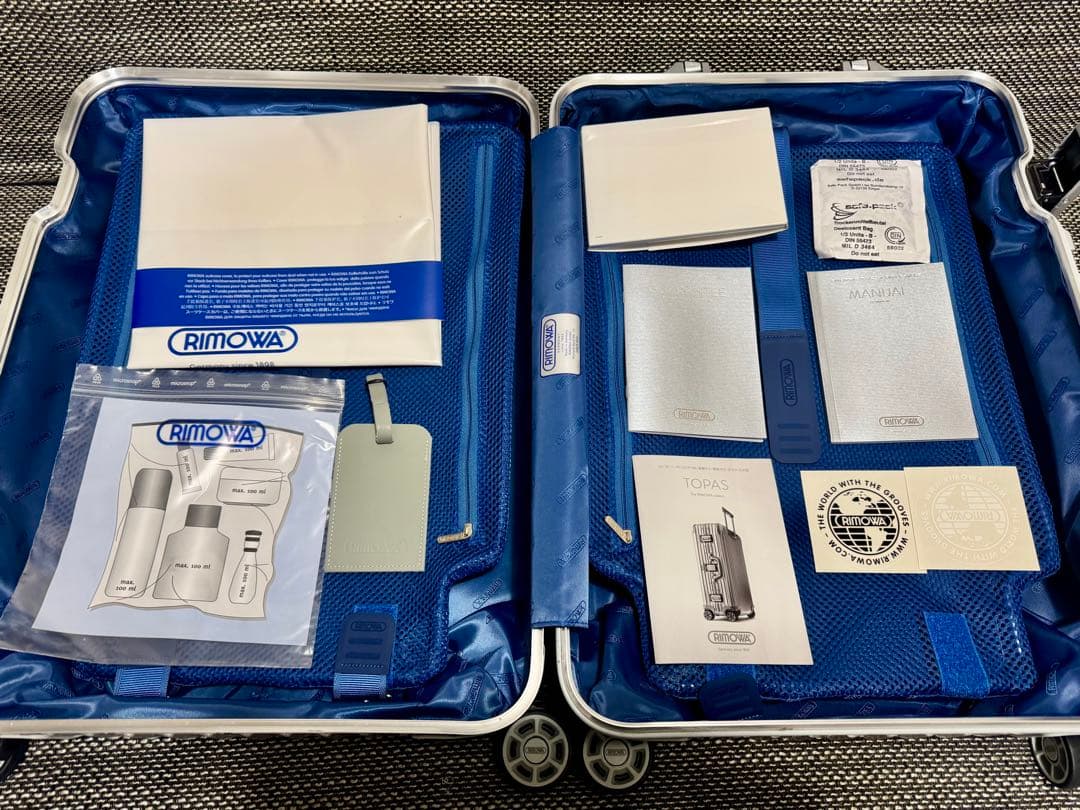 【レア新品未使用】RIMOWA トパーズ 34ℓ アルミニウム製キャリーカート