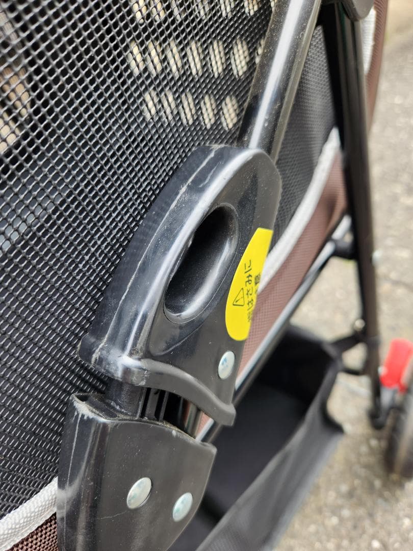 アイリスオーヤマ4ＷAＹペットカートブラウン折り畳み式