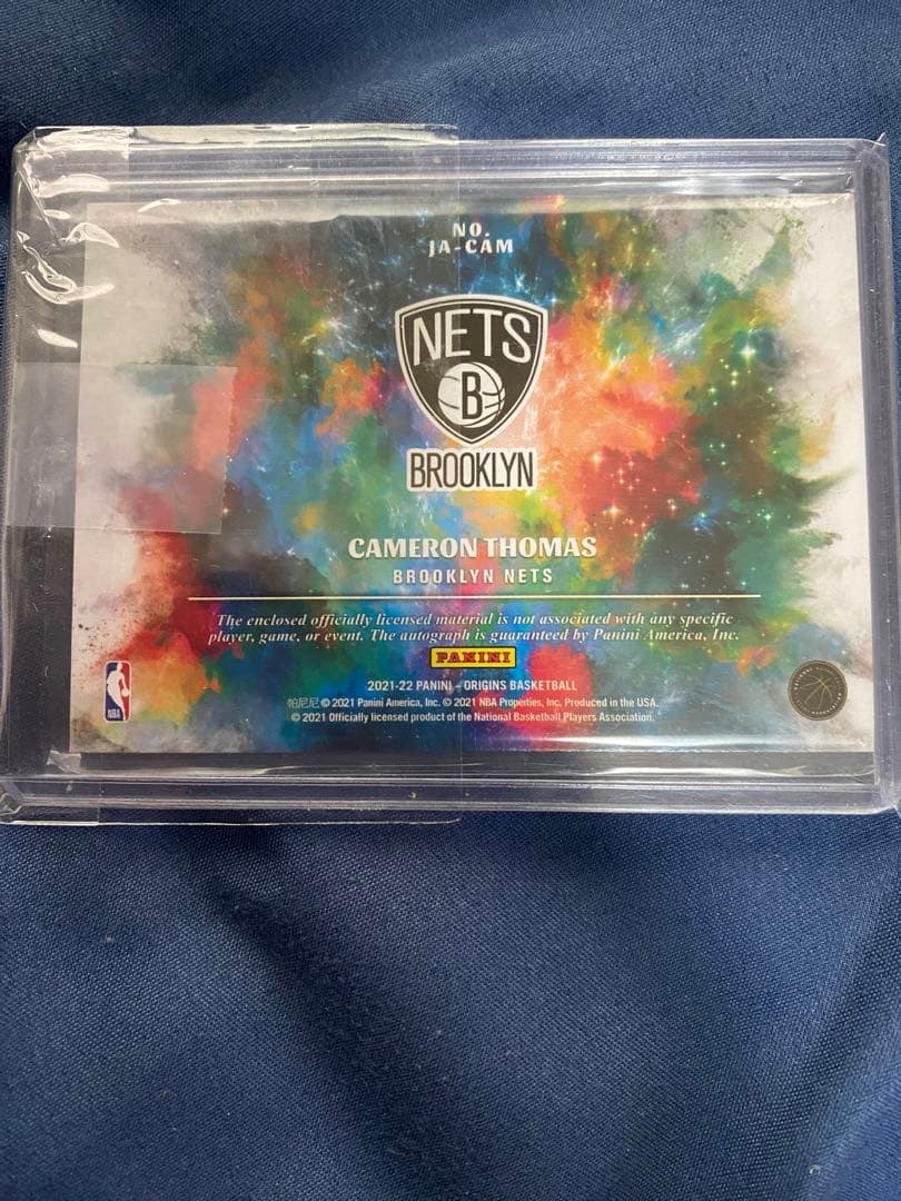 21-22 Origins Cameron Thomas RC サインパッチ
