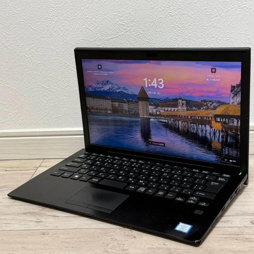 バッテリー良好❗VAIO Pro PG i5 10世代 8GB SSD256GB