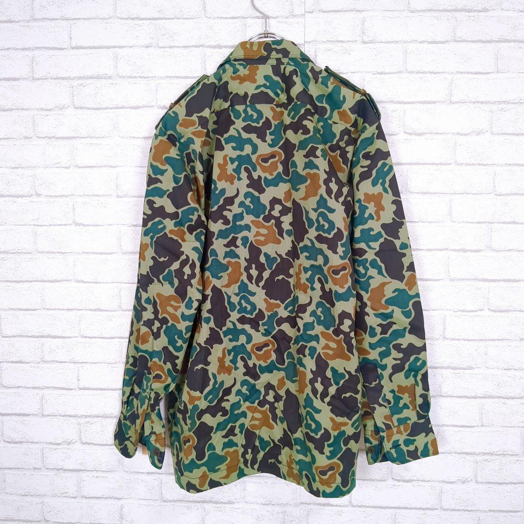 迷彩　カモフラ　セットアップ　上下　ミリタリー　戦闘服　軍服　シャツ　パンツ