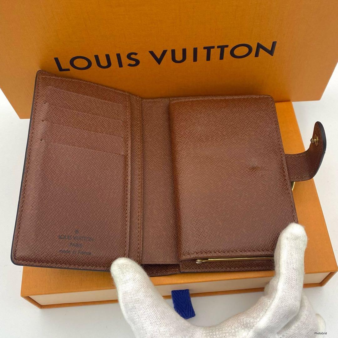 ルイヴィトン モノグラム ヴィエノワ がま口 折り財布