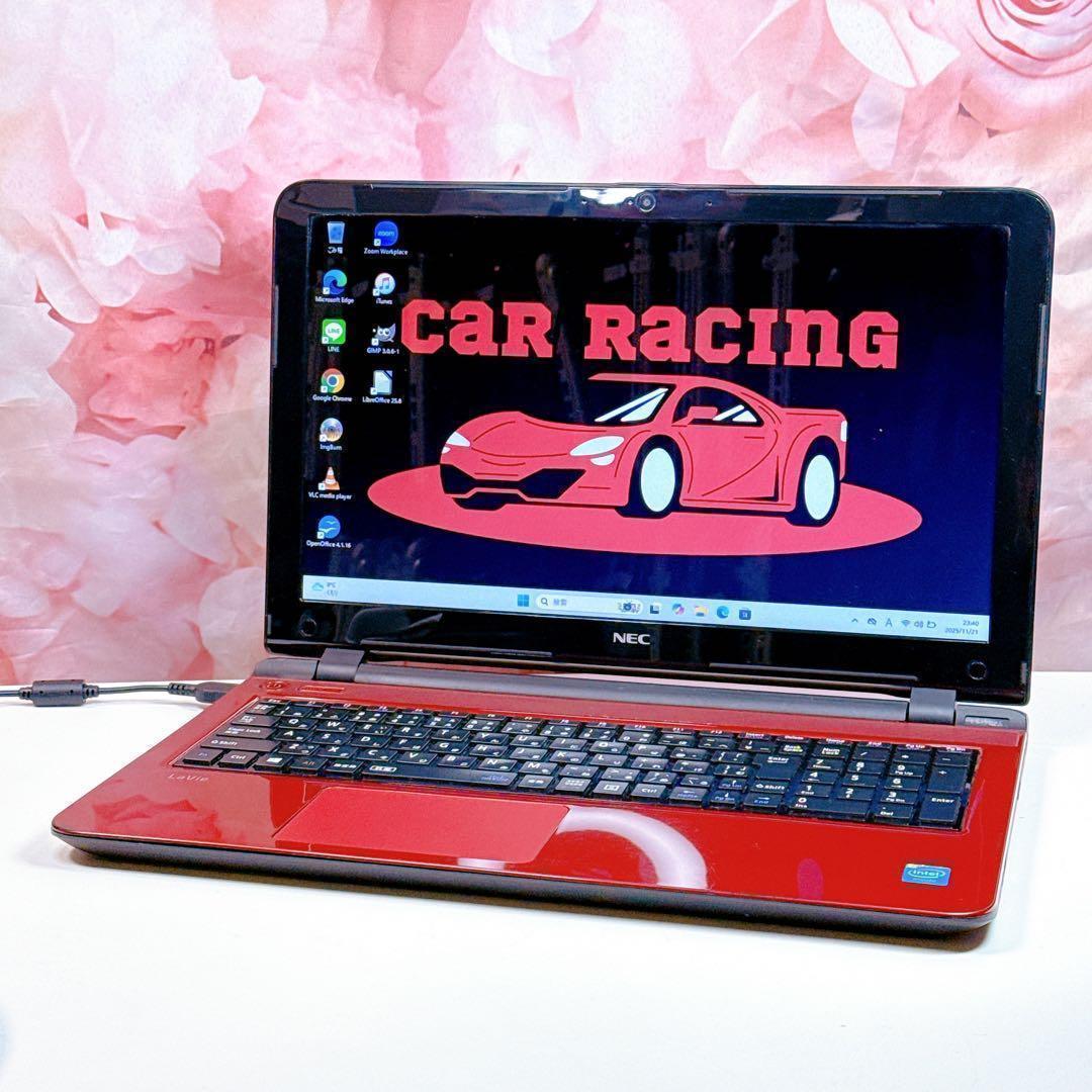 新品爆速SSD✨カメラ ノートパソコン オフィス 薄型✨windows11✨