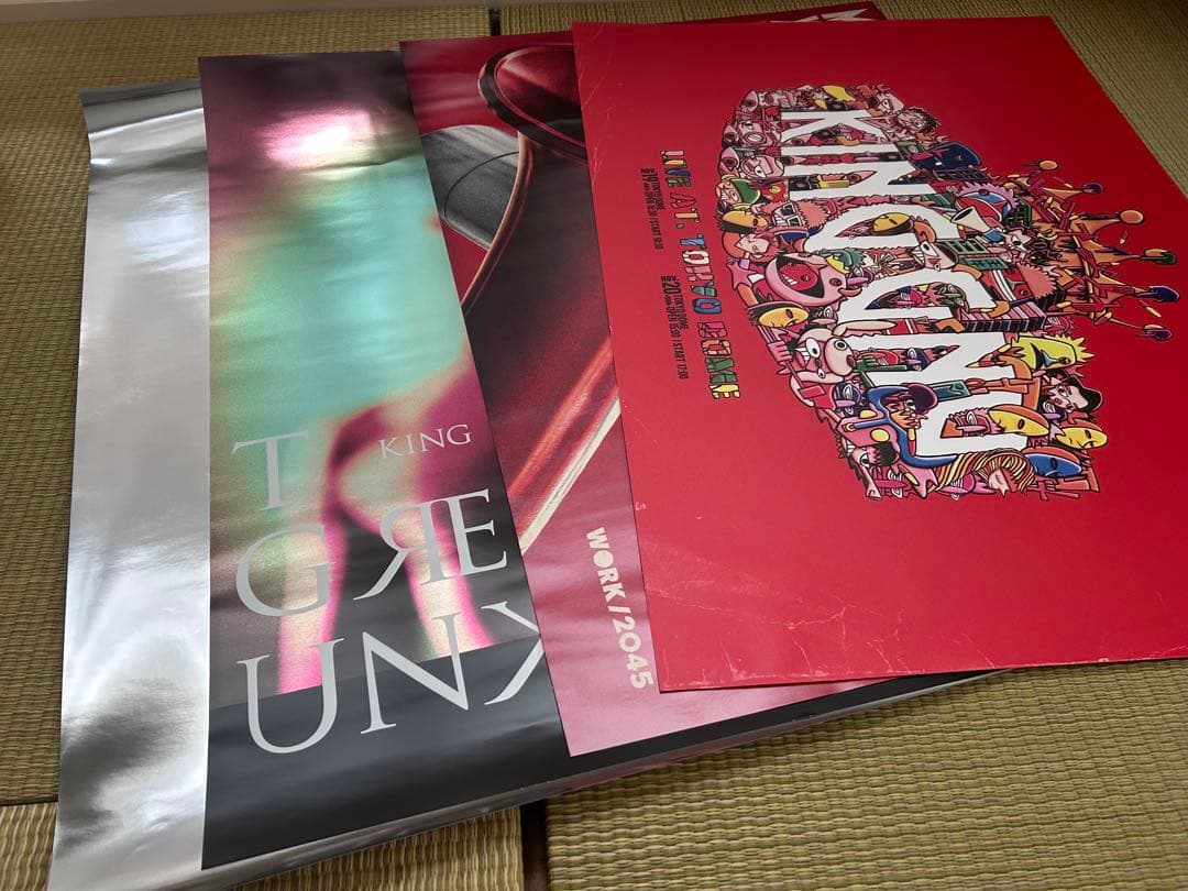 King Gnu ポスター 4枚セット B2 millenniumparade
