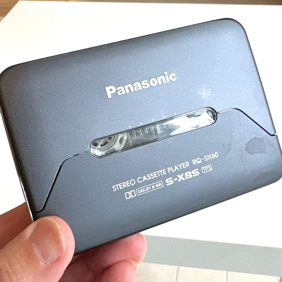 【極美DE修復品】Panasonic カセットプレーヤー RQ-SX60