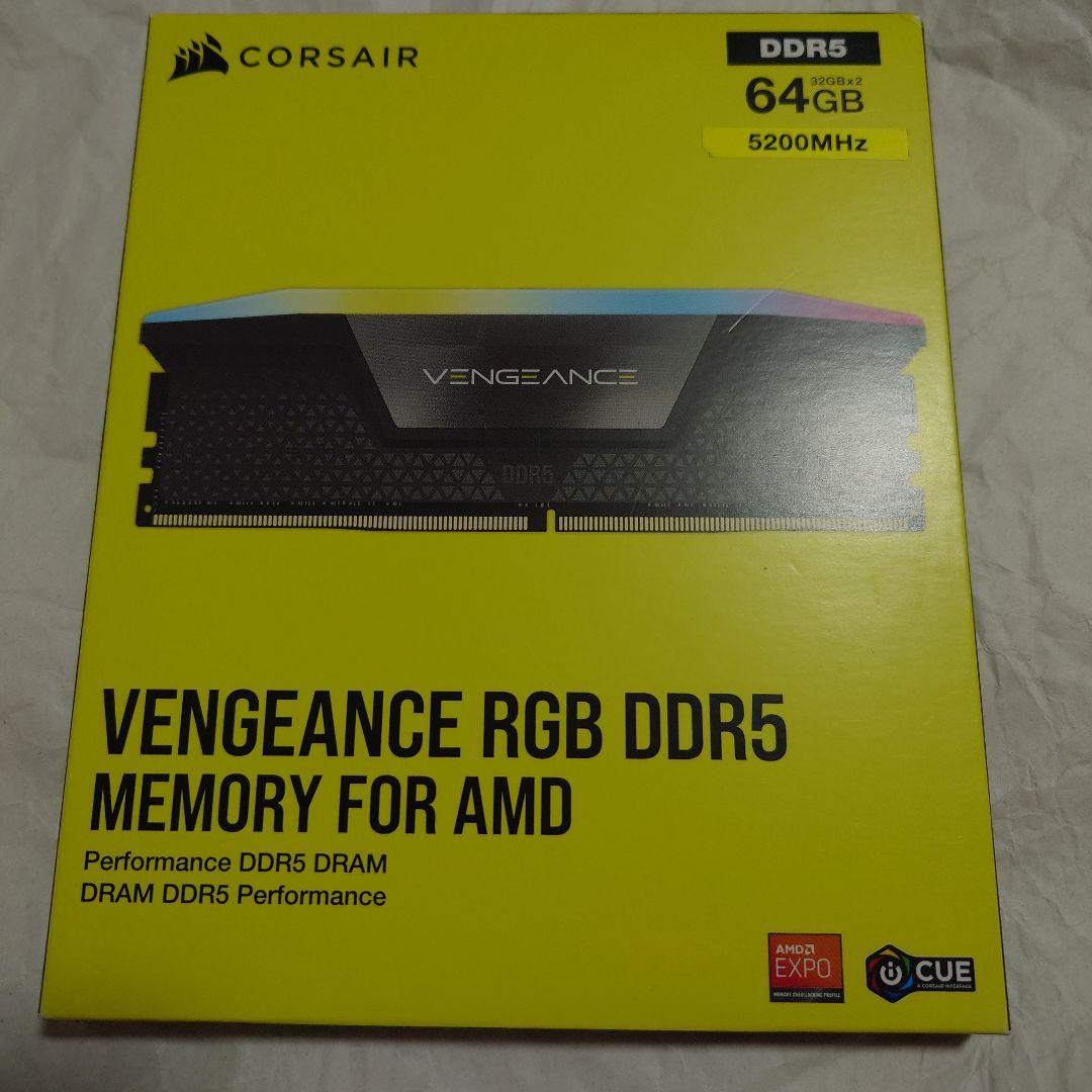 ヨ*キ様 【新品未開封】DDR5 64GB　CMH64GX5M2B5200Z40